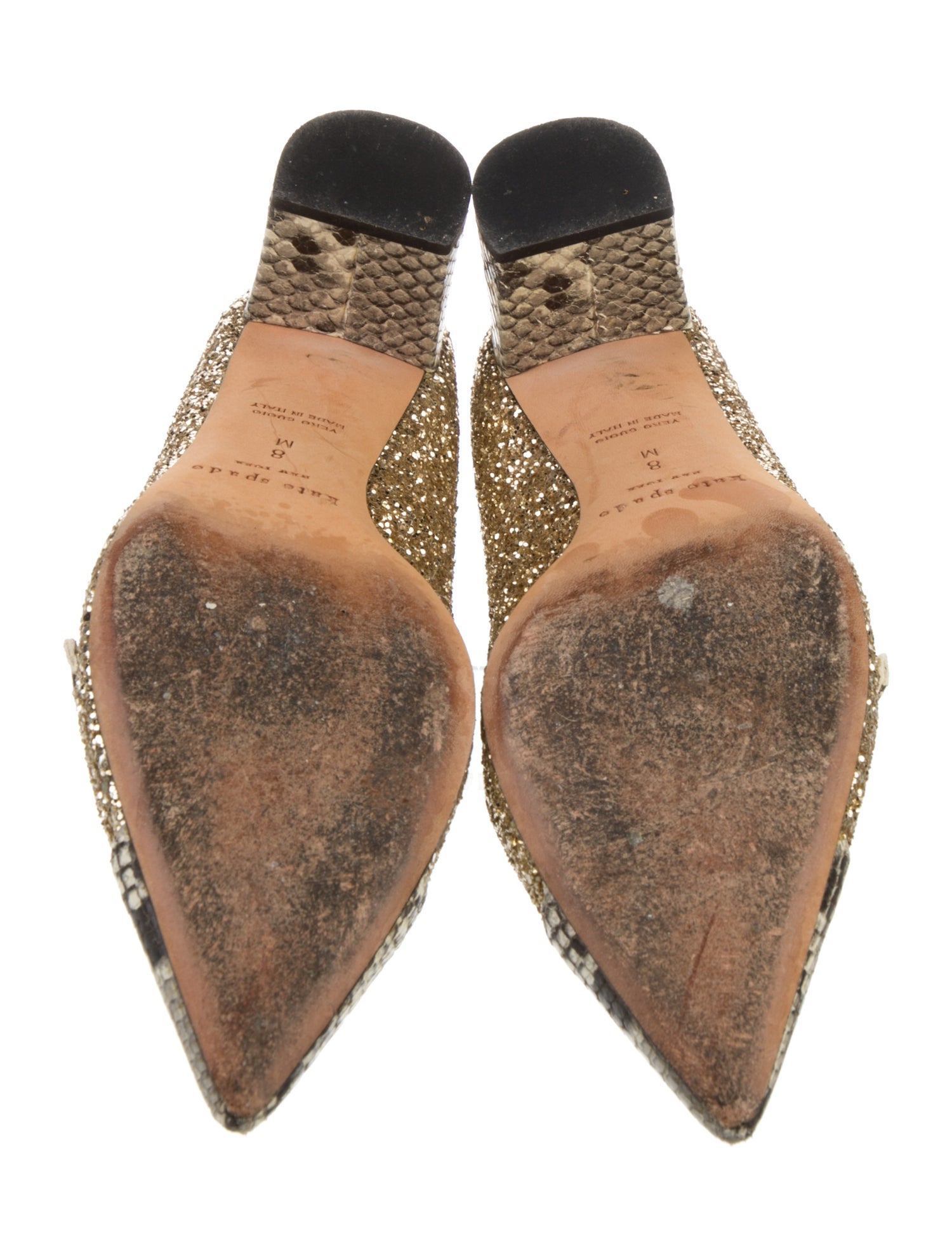 Kate Spade New York Glitter Animal Print Pumps